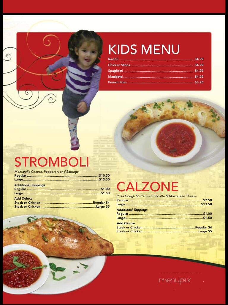 Mikey's Pizza & Italian Restaurant - Jacksonville, FL menu_pic