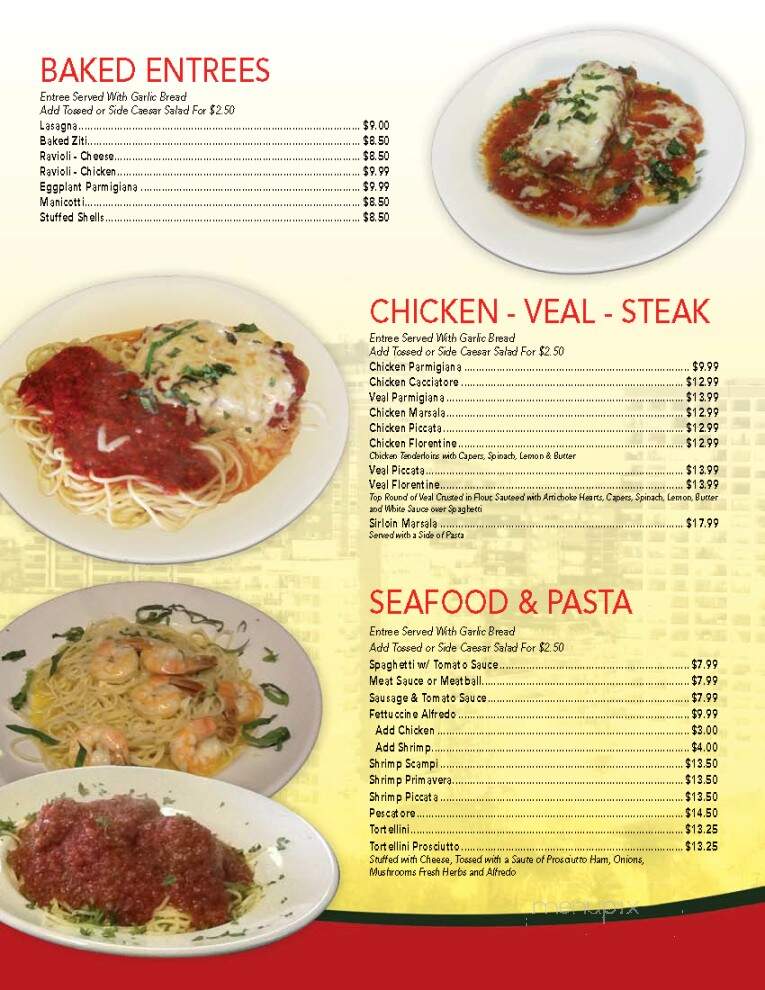 Mikey's Pizza & Italian Restaurant - Jacksonville, FL menu_pic