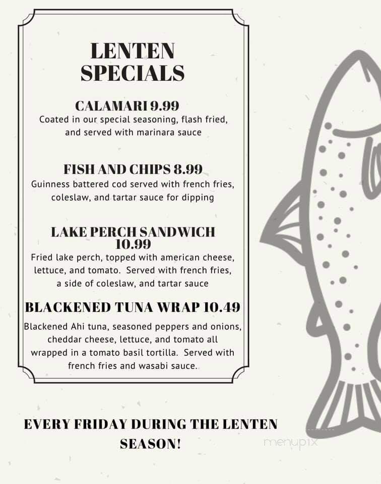 Frank's Press Box - Lansing, MI menu_pic
