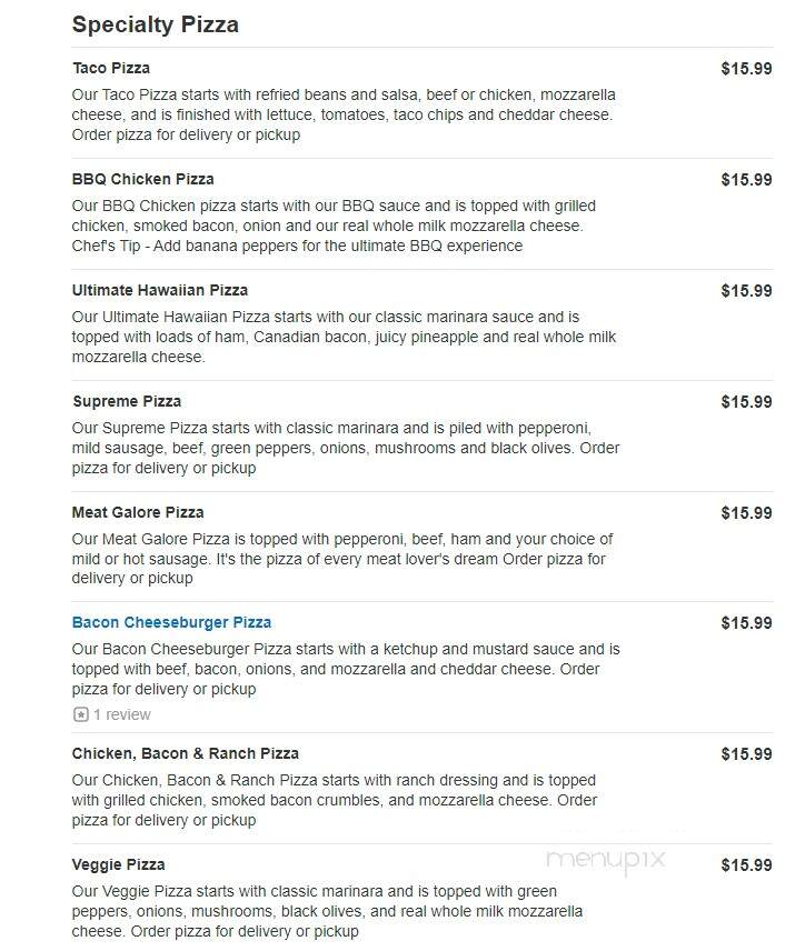 Casey's General Store - Aledo, IL menu_pic