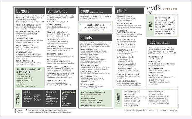 Cyd's Gourmet Kitchen Cafe - Peoria, IL