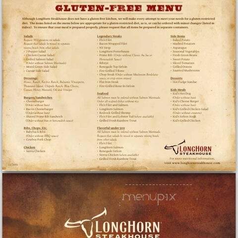 Lone Star Steakhouse - Laurel, MD menu_pic