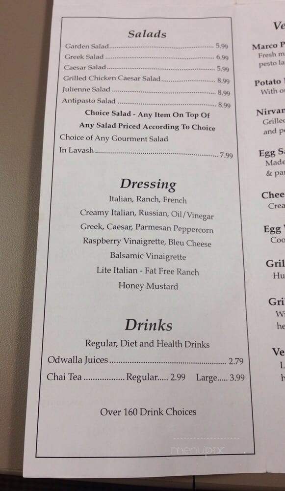 New York Deli - Westborough, MA menu_pic