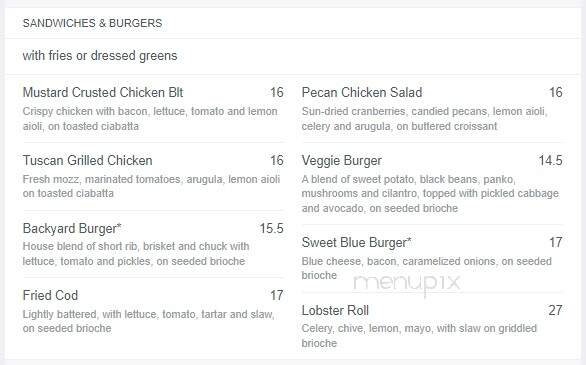 Not Your Average Joe's - North Dartmouth, MA menu_pic