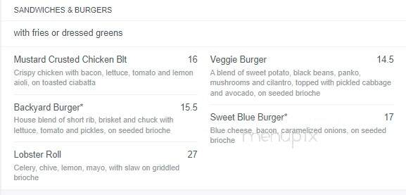Not Your Average Joe's - North Dartmouth, MA menu_pic