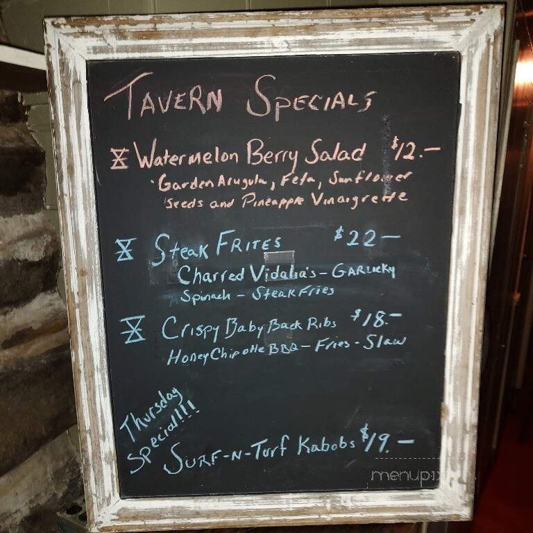 Salem Cross Inn - West Brookfield, MA menu_pic