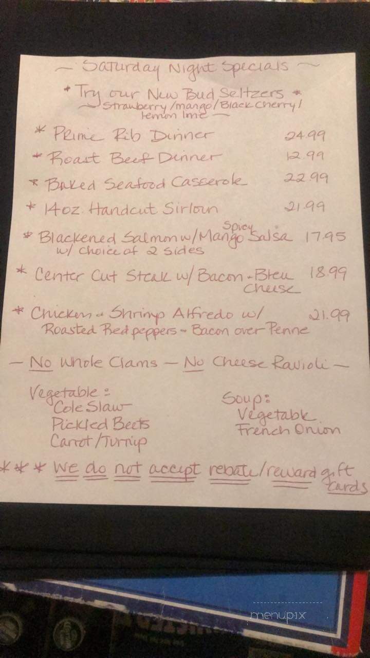 Townsend House Of Pizza - Townsend, MA menu_pic