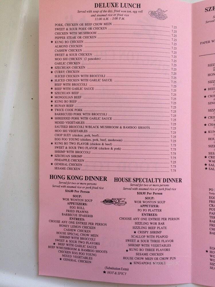 China Chef - Yerington, NV menu_pic