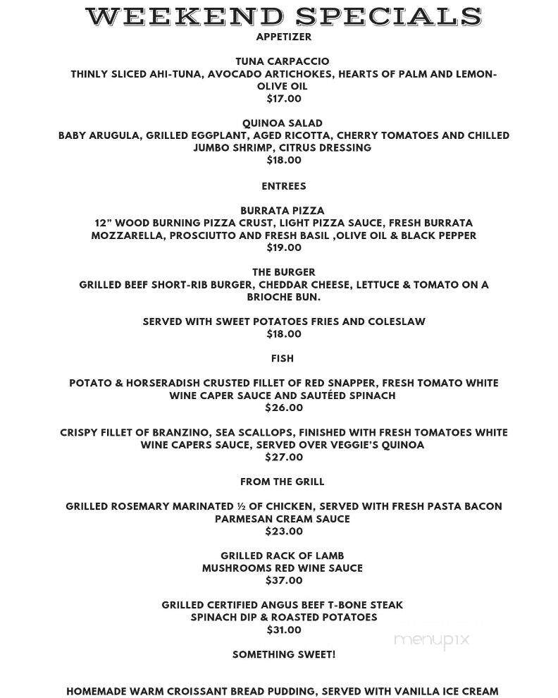 Victor's Maywood Inn - Maywood, NJ menu_pic