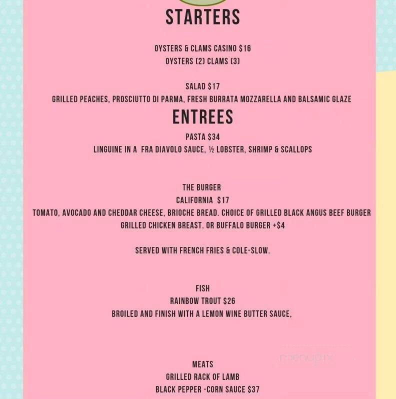 Victor's Maywood Inn - Maywood, NJ menu_pic
