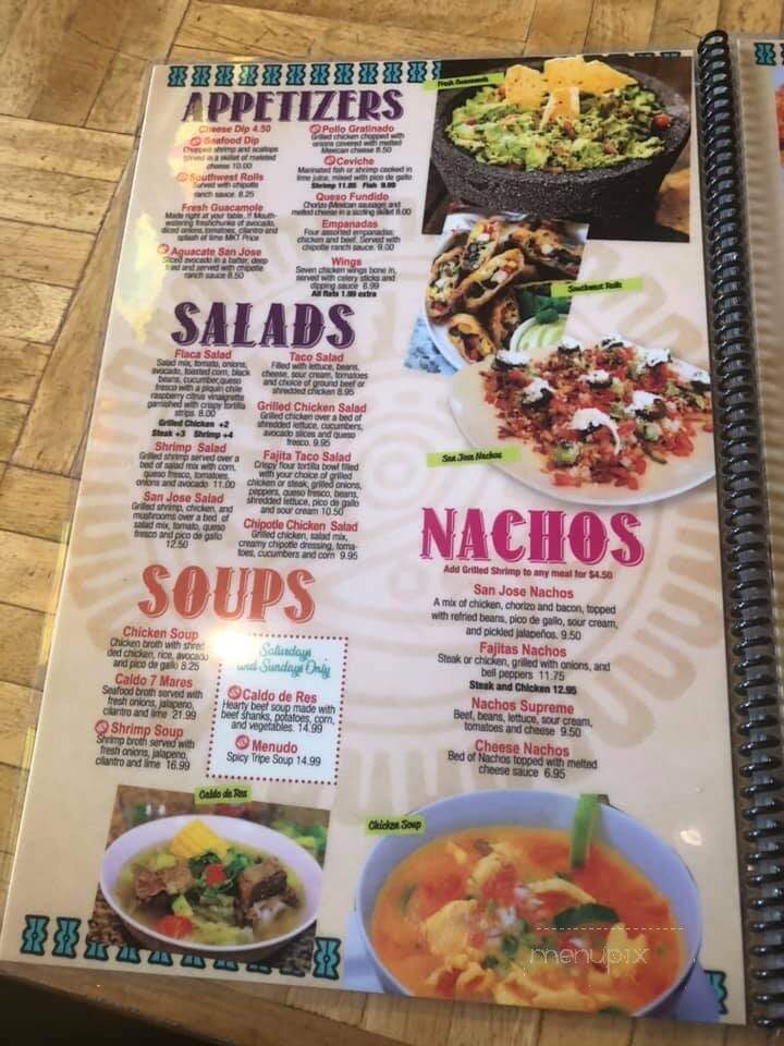 San Jose Mexican Restaurant - Wilson, NC