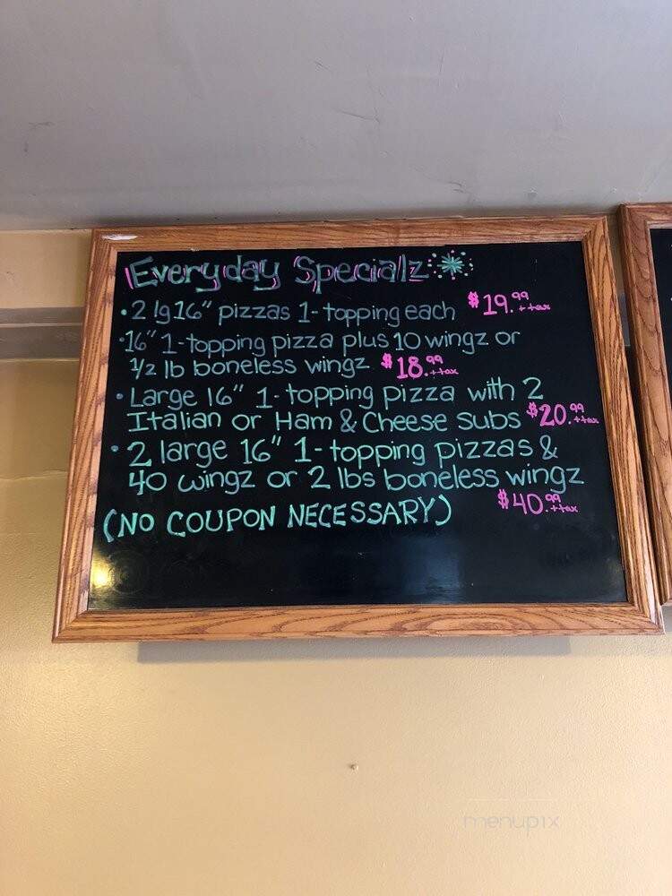 Zeiderelli's Pizza & Subs - Lemoyne, PA menu_pic