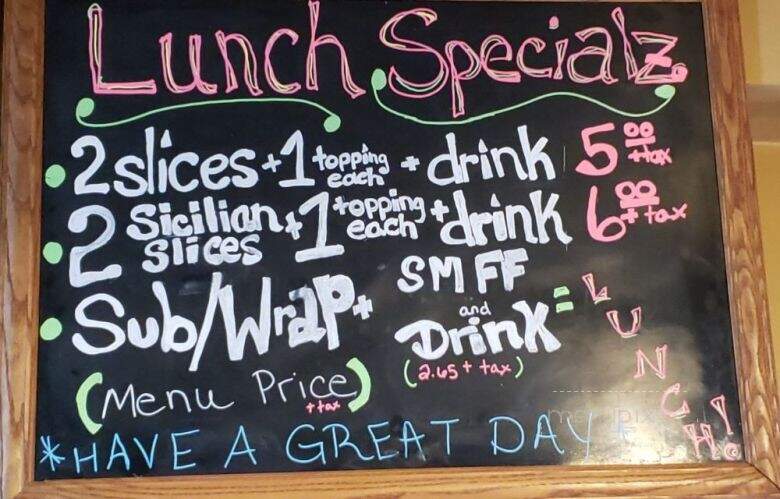 Zeiderelli's Pizza & Subs - Lemoyne, PA menu_pic