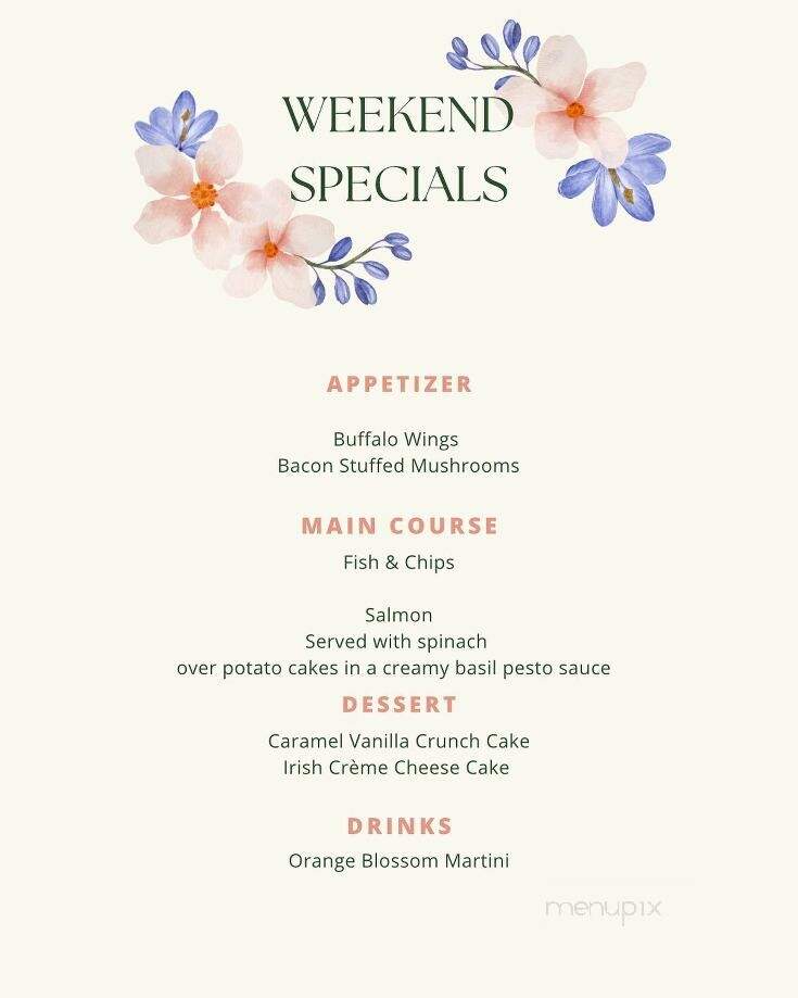 Vetrano's Italian Restaurant - Westerly, RI menu_pic