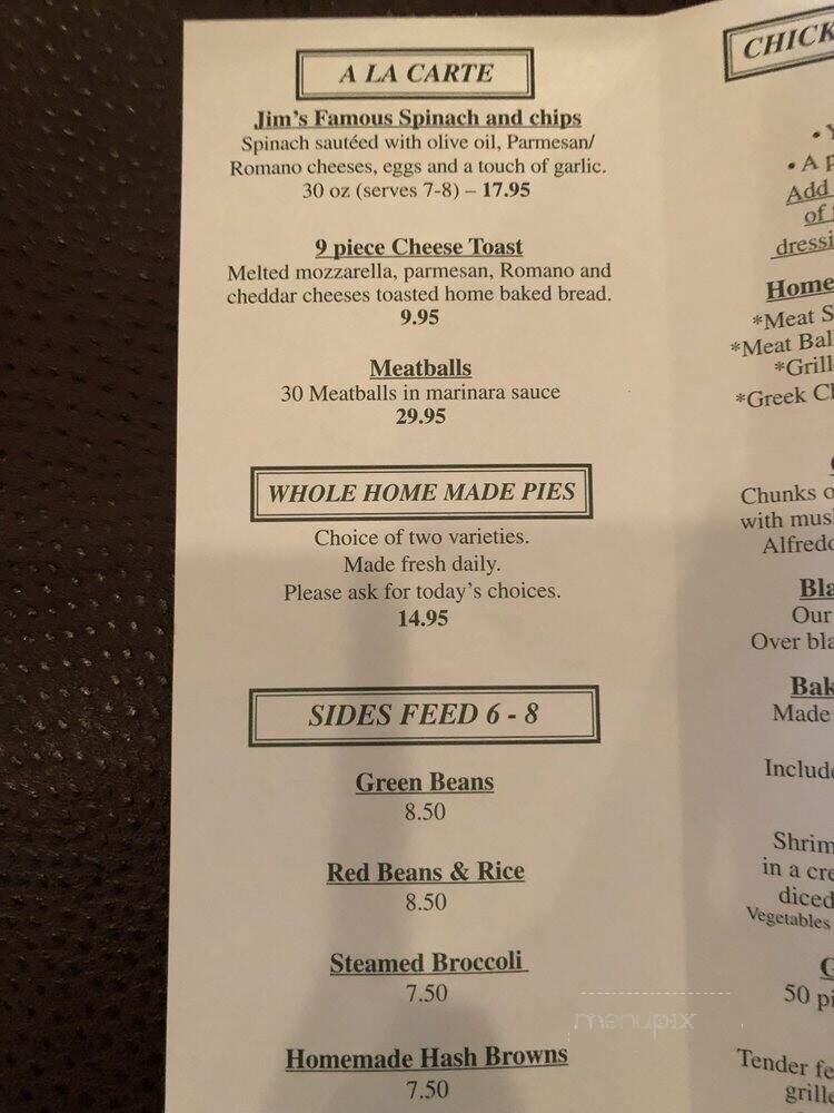 Demos Steak & Spaghetti House - Lebanon, TN menu_pic