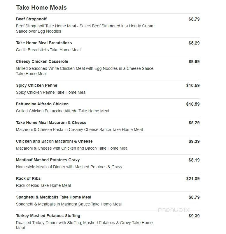 Kwik Trip - Chippewa Falls, WI menu_pic