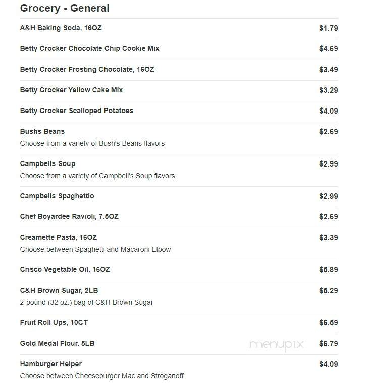 Kwik Trip - Chippewa Falls, WI menu_pic