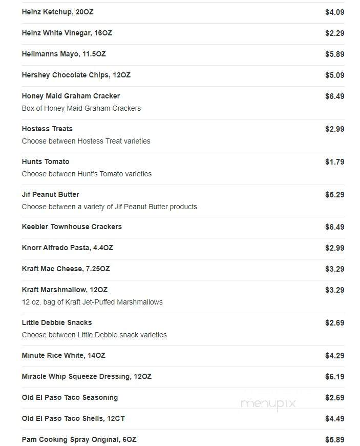 Kwik Trip - Chippewa Falls, WI menu_pic