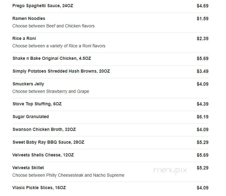 Kwik Trip - Chippewa Falls, WI menu_pic