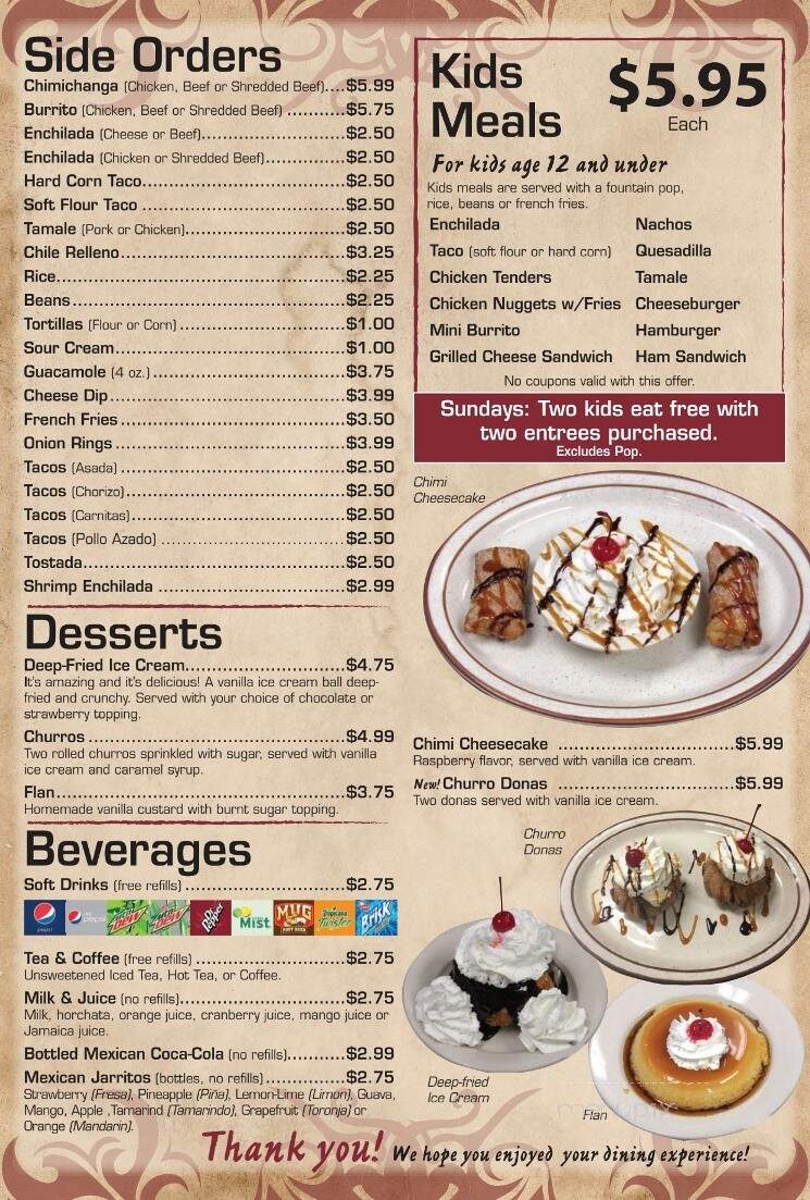 Gran Plaza - Northfield, MN menu_pic