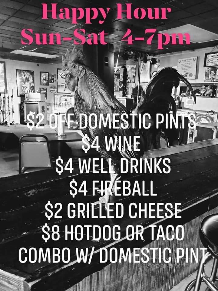Tribble's Bar & Grill - Piedmont, SC menu_pic