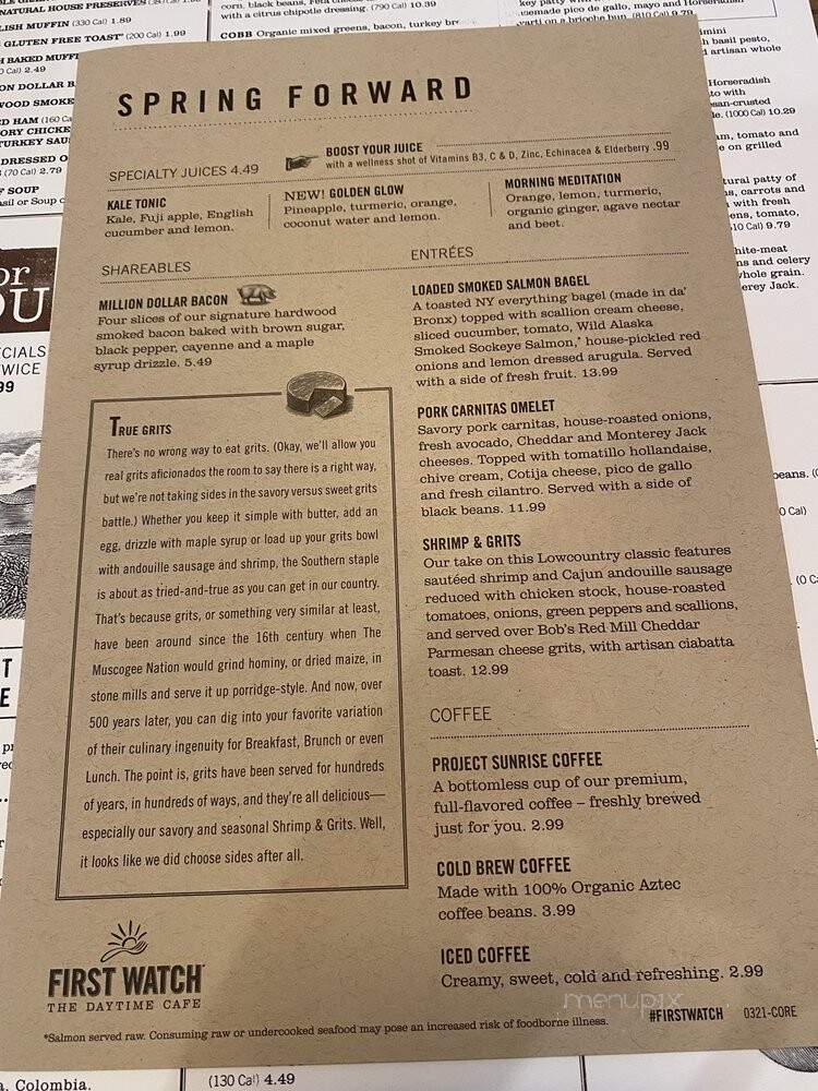 First Watch - Hoover, AL menu_pic