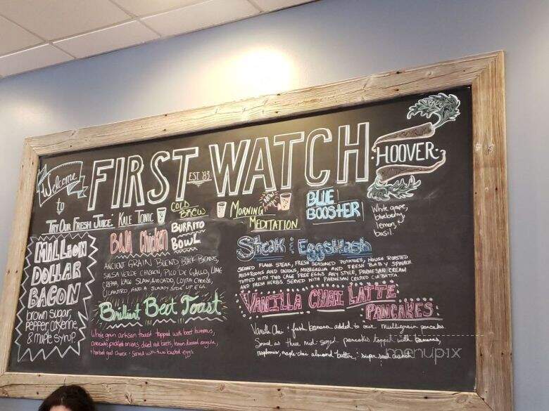 First Watch - Hoover, AL menu_pic