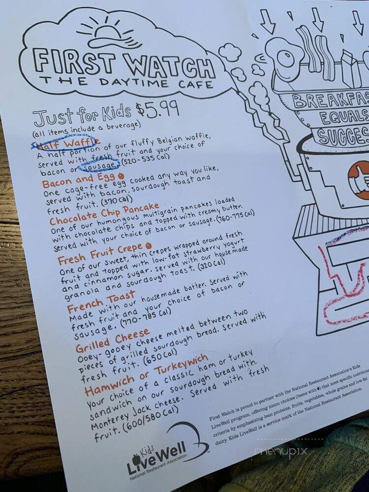 First Watch - Hoover, AL menu_pic