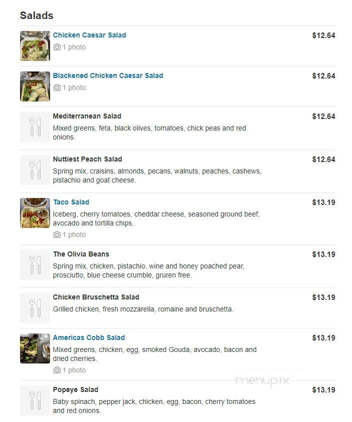 Americas pie tinicum - Tinicum, PA menu_pic