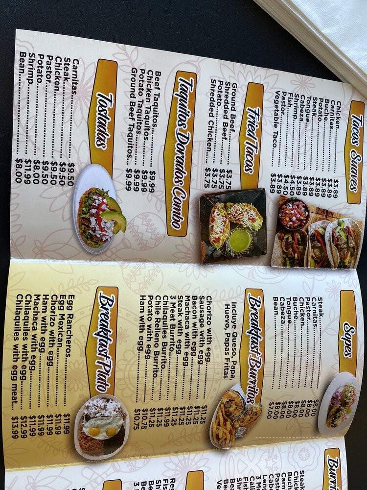 Cocina El Ranchito Mexican Food - Villa Park, CA menu_pic