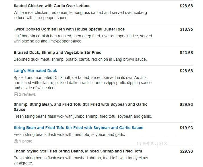 Lang - Reading, PA menu_pic