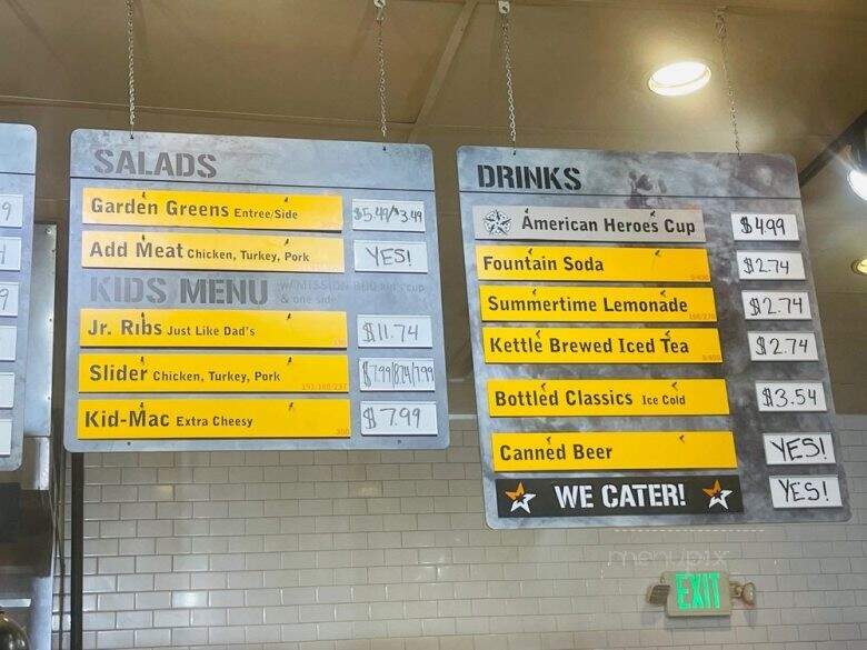 Mission BBQ - Chesapeake, VA menu_pic