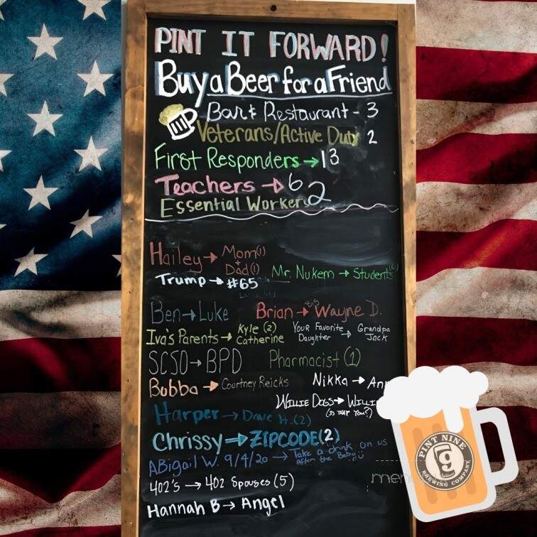 Pint Nine Brewing Company - La Vista, NE menu_pic