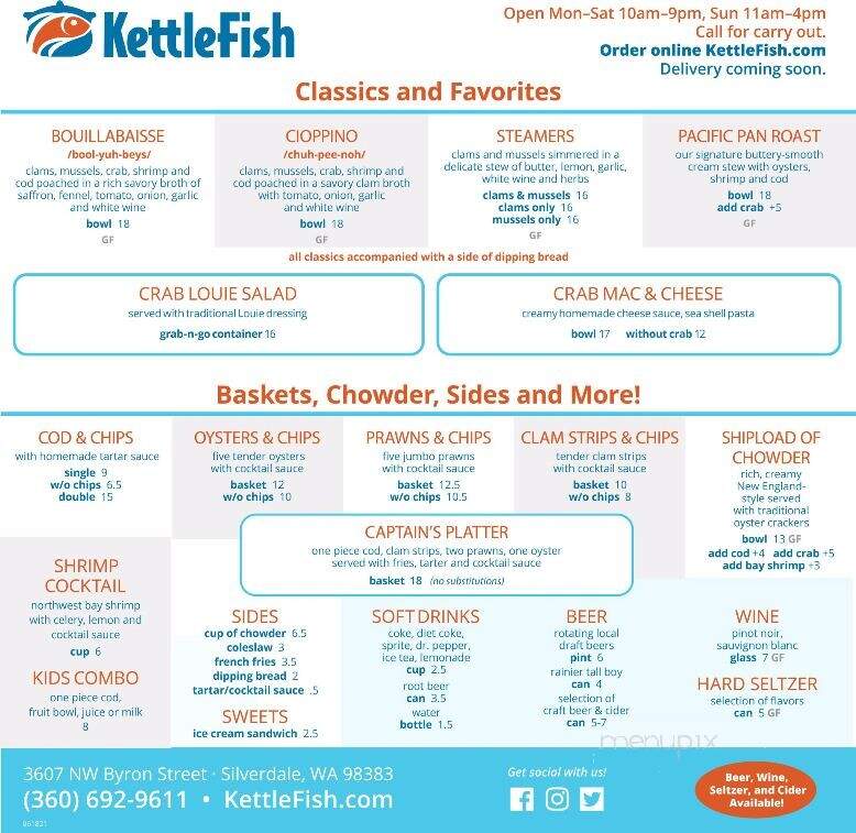 Kettlefish - Silverdale, WA
