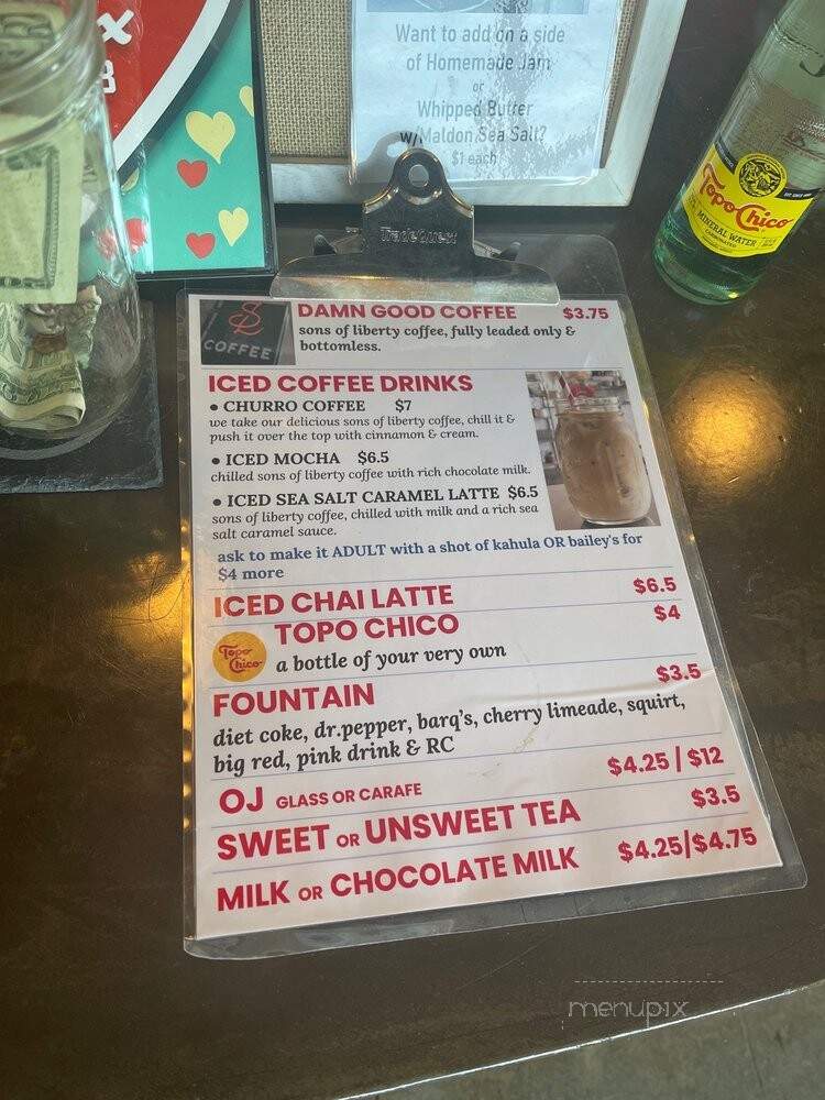 Hot Box Biscuit Club - Fort Worth, TX menu_pic