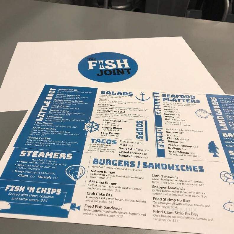 The Fish Joint - Coconut Creek, FL menu_pic