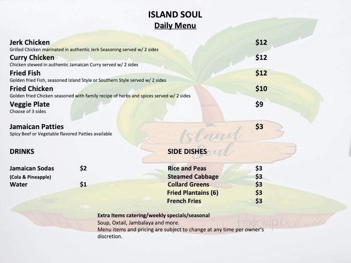 Barking Rose - Warrenton, VA menu_pic
