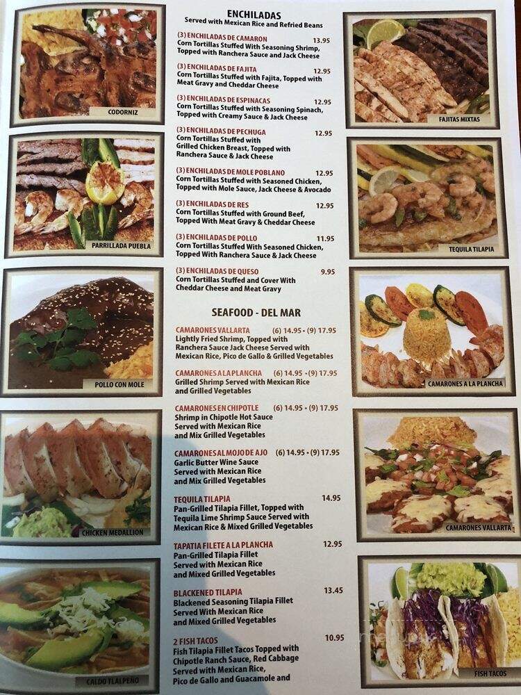 Koko's Restaurant and Tequila Bar - Olympia, WA menu_pic