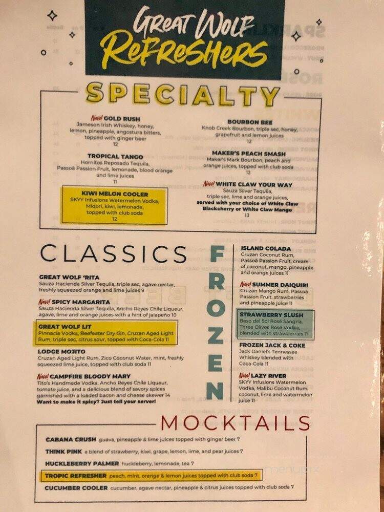 Barnwood - Manteca, CA menu_pic