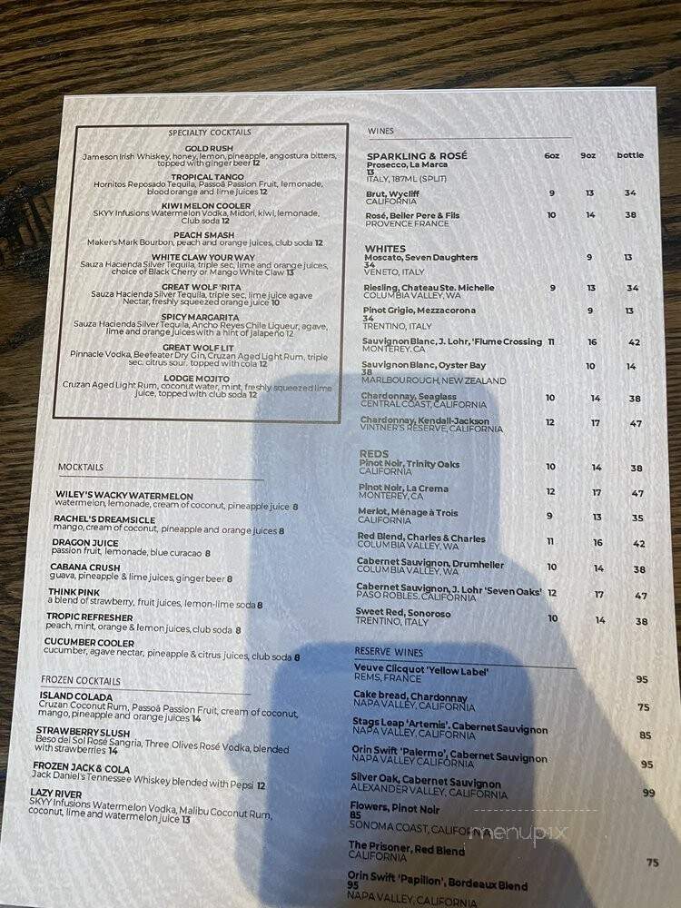 Barnwood - Manteca, CA menu_pic