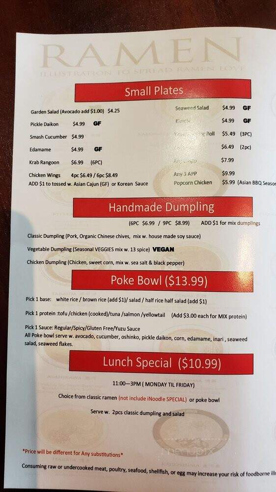 I Noodle Ramen and Dumpling - Saint Johns, FL