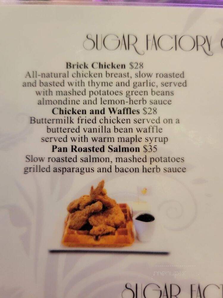 Sugar Factory - Jamaica, NY menu_pic