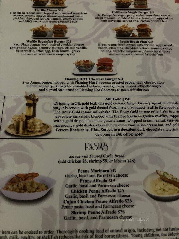 Sugar Factory - Jamaica, NY menu_pic