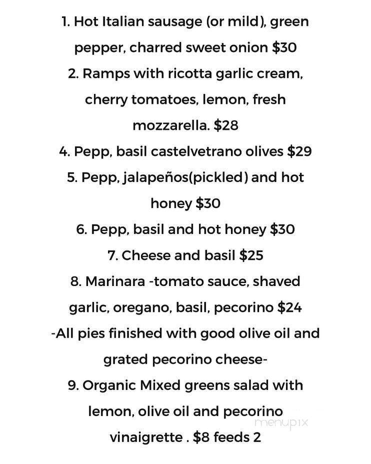 Mark's Pizza - Toronto, ON menu_pic