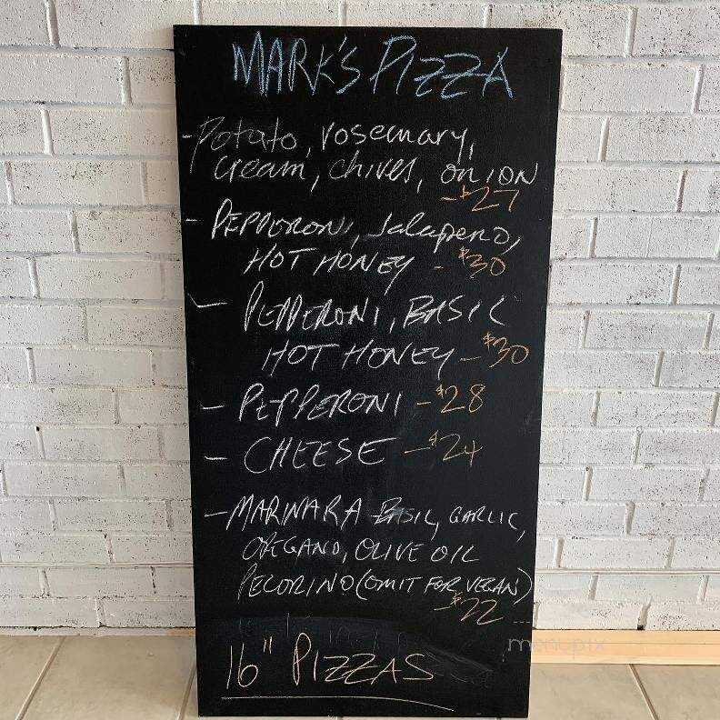 Mark's Pizza - Toronto, ON menu_pic