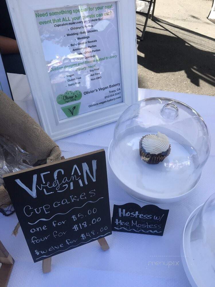 Olivier's Vegan Bakery - Tracy, CA menu_pic