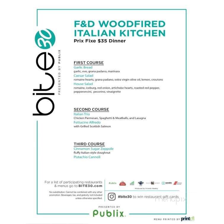F&D Woodfired Italian Kitchen - Longwood, FL