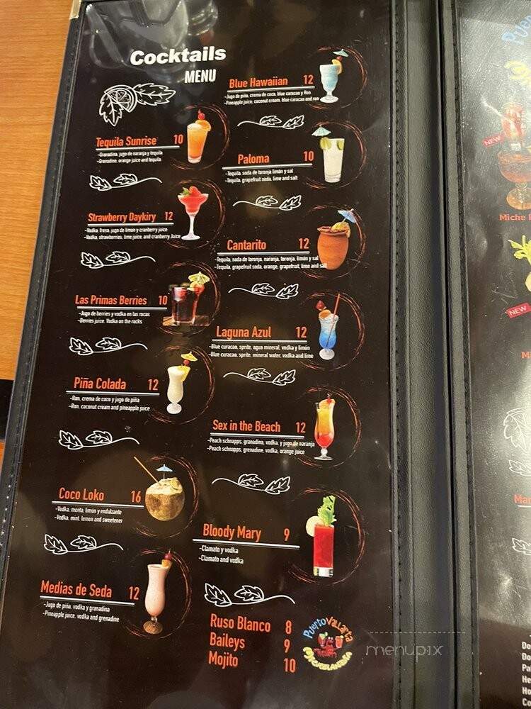 Puerto Vallarta Mexican Grill & Cantina - West Jordan, UT menu_pic