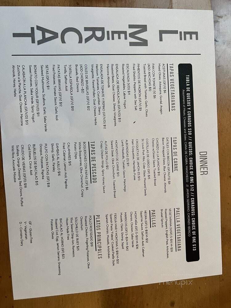 El Mercat Bar De Tapas - Rockville, MD