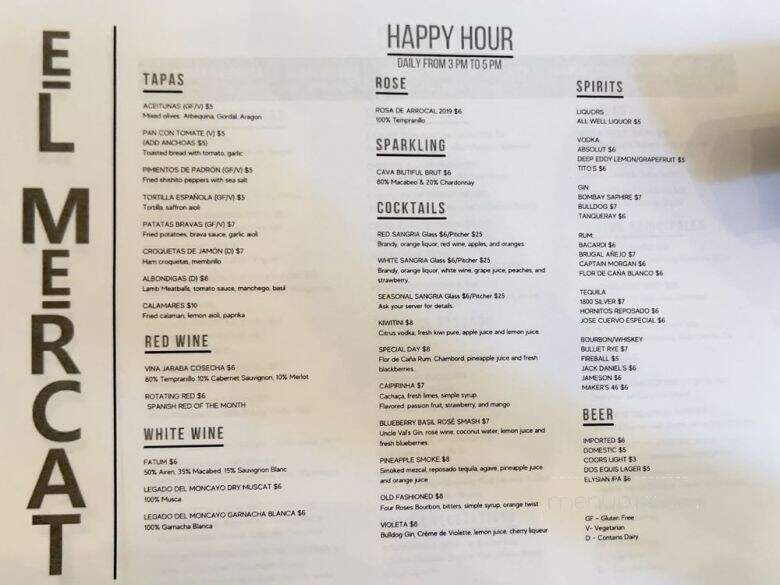 El Mercat Bar De Tapas - Rockville, MD
